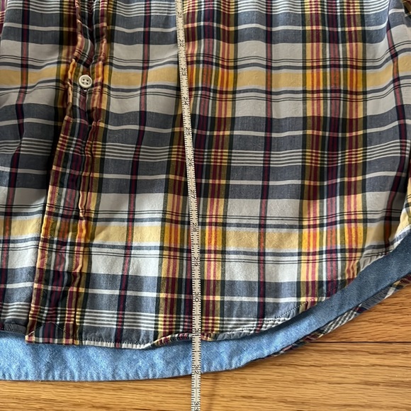Ralph Lauren Size XL Fully Lined Plaid Flannel Button Down Shirt - Picture 8 of 10